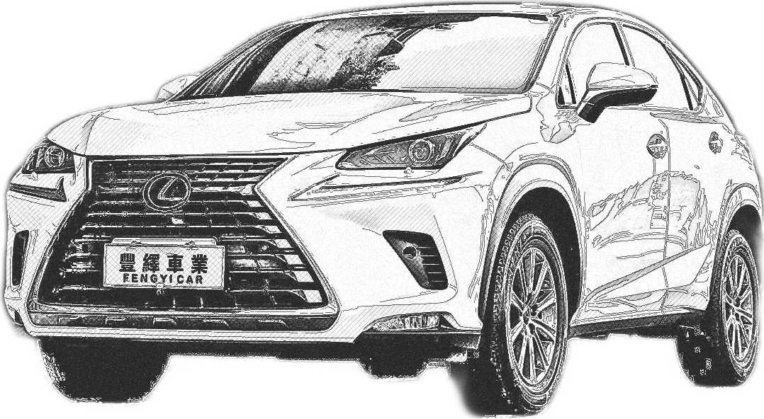 Lexus NX200 素描