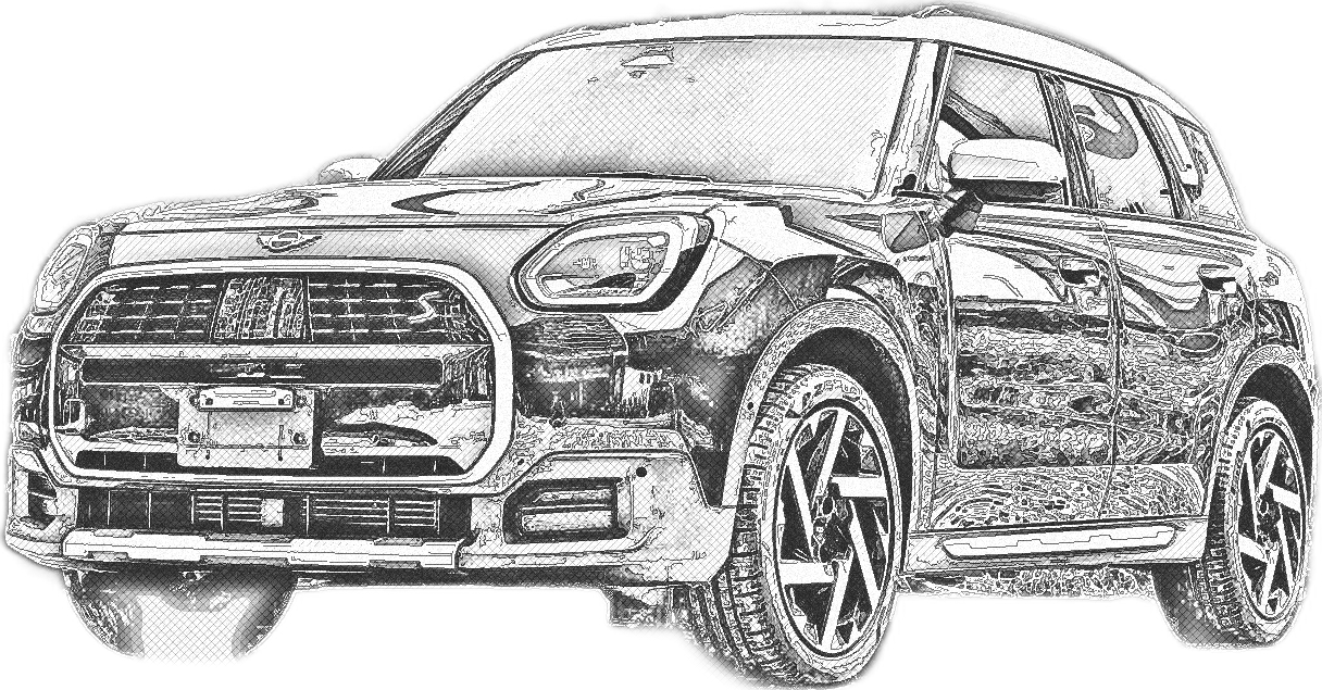 MINI Countryman S 素描